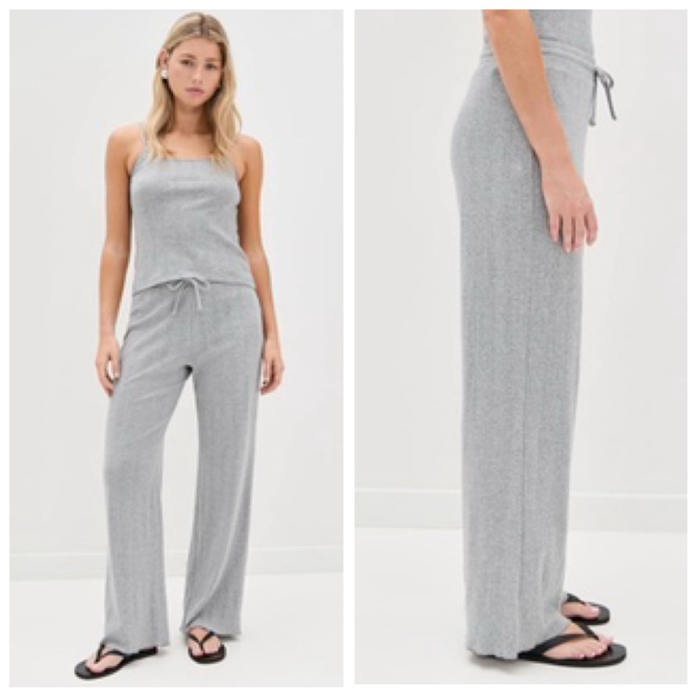 🔸NWT🔸Perfect White Tee Mary Pointelle Pant - Picture 4 of 5